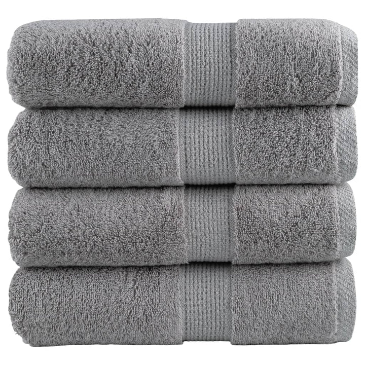 Serviettes De Qualité Supérieure Solund 2 Pcs 600 G/M² Gris