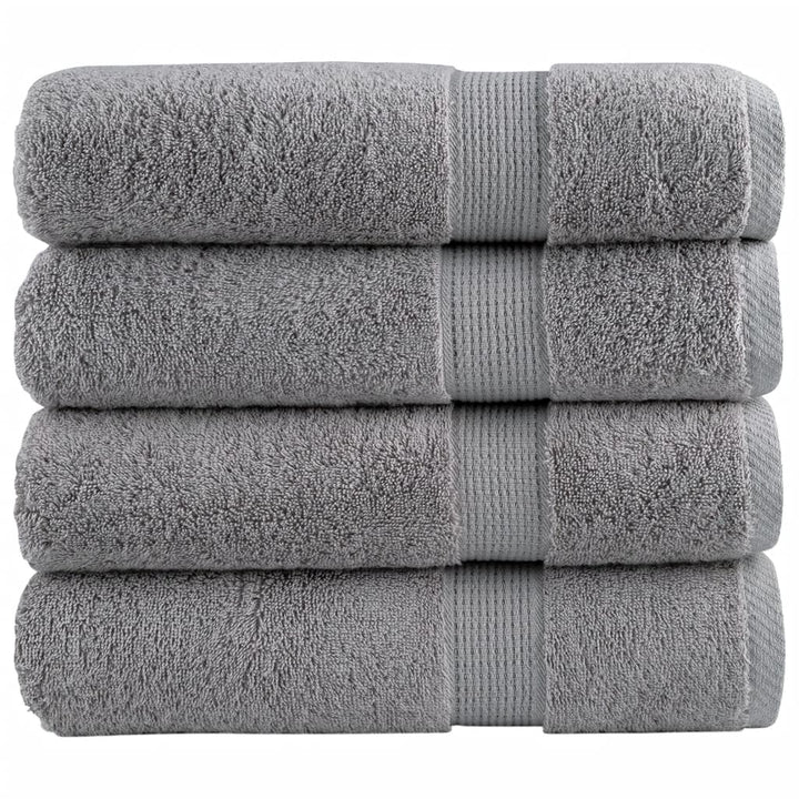 Serviettes De Qualité Supérieure Solund 2 Pcs 600 G/M² Gris