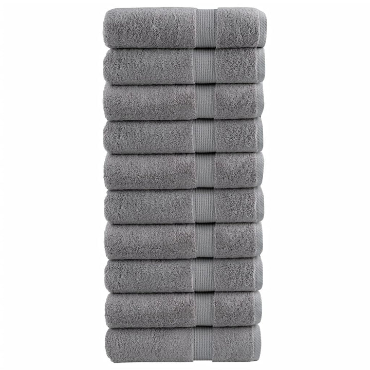 Serviettes De Qualité Supérieure Solund 2 Pcs 600 G/M² Gris
