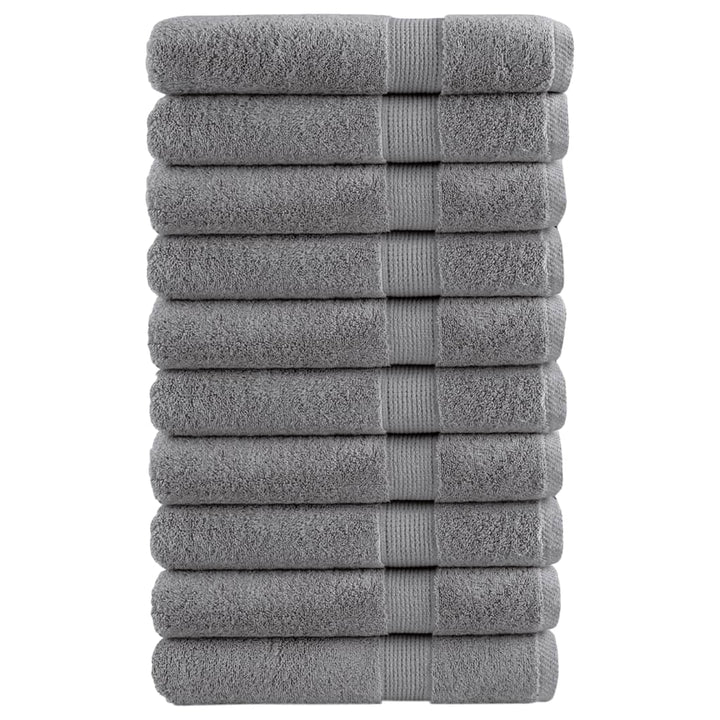 Serviettes De Qualité Supérieure Solund 2 Pcs 600 G/M² Gris