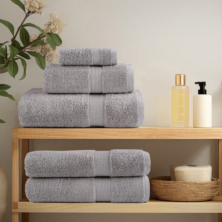 Serviettes De Qualité Supérieure Solund 2 Pcs 600 G/M² Gris