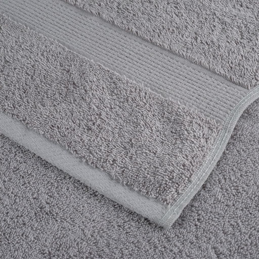 Serviettes De Qualité Supérieure Solund 2 Pcs 600 G/M² Gris