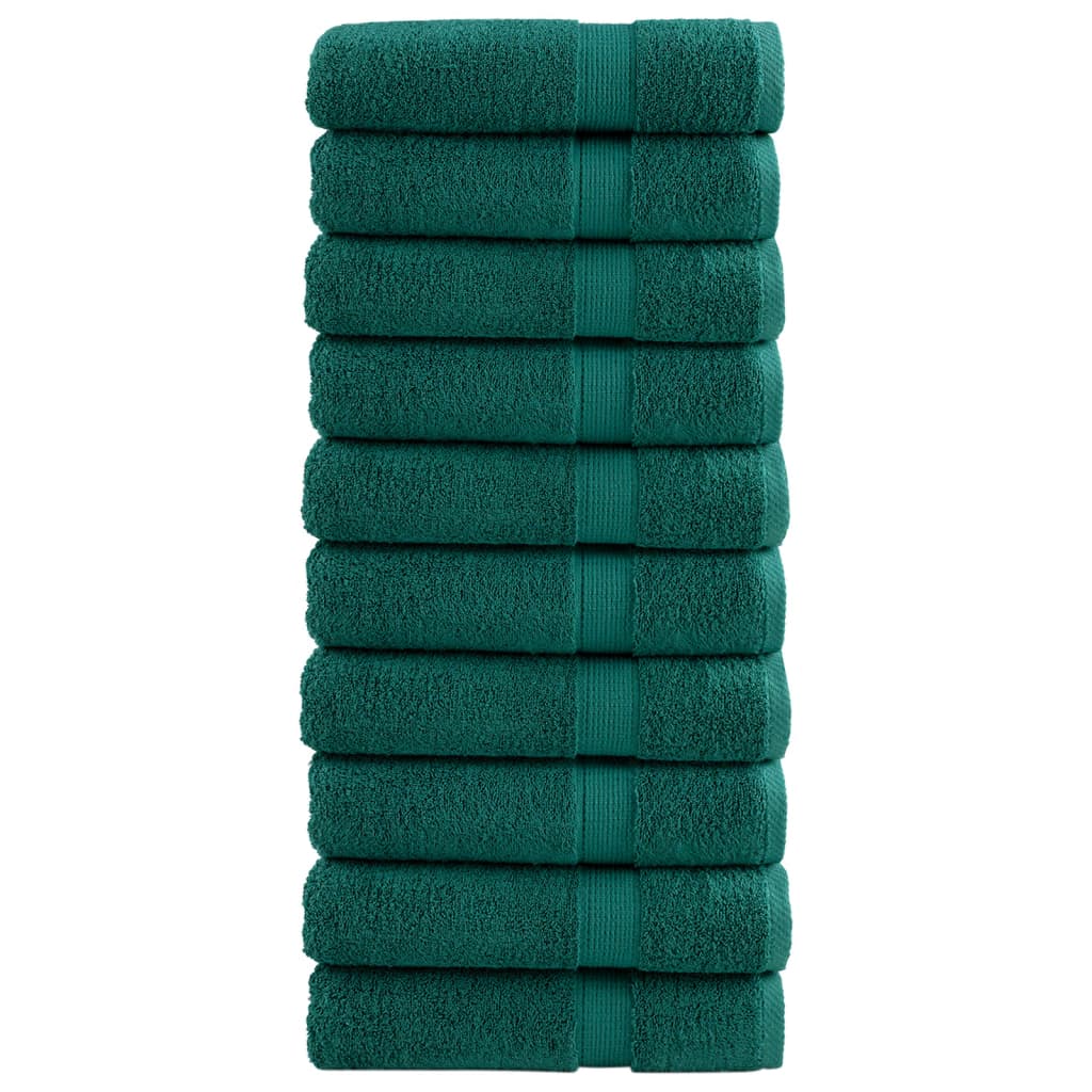 Serviettes De Qualité Supérieure Solund 4 Pcs 600 G/M² Vert