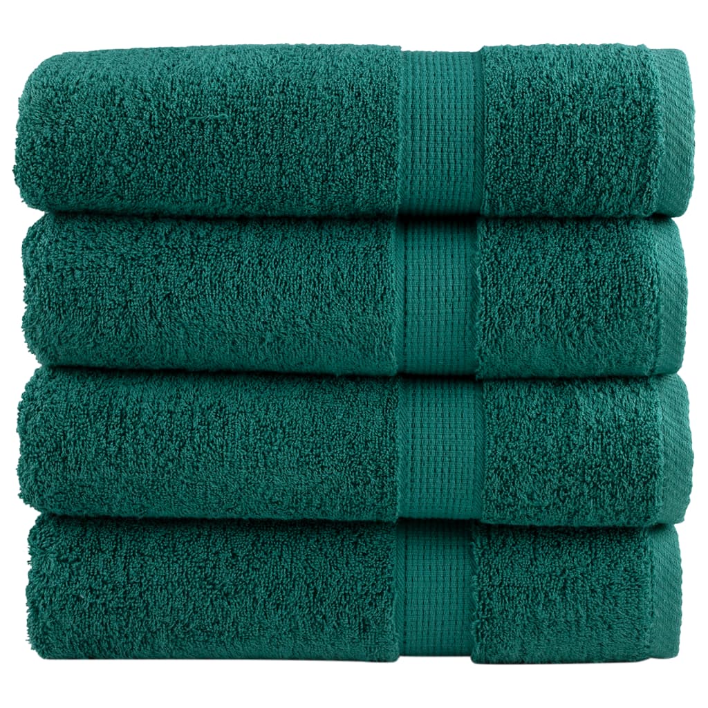 Serviettes De Qualité Supérieure Solund 4 Pcs 600 G/M² Vert