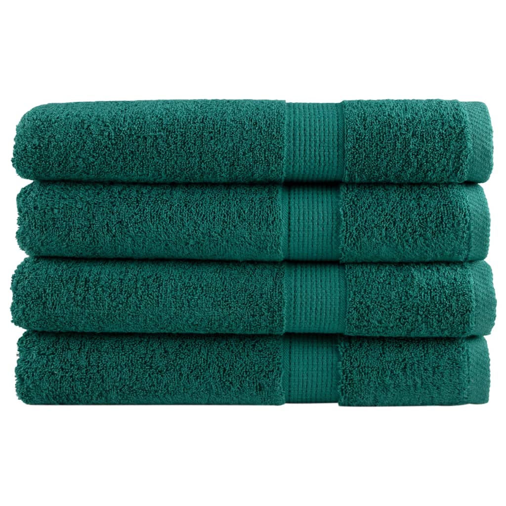 Serviettes De Qualité Supérieure Solund 4 Pcs 600 G/M² Vert