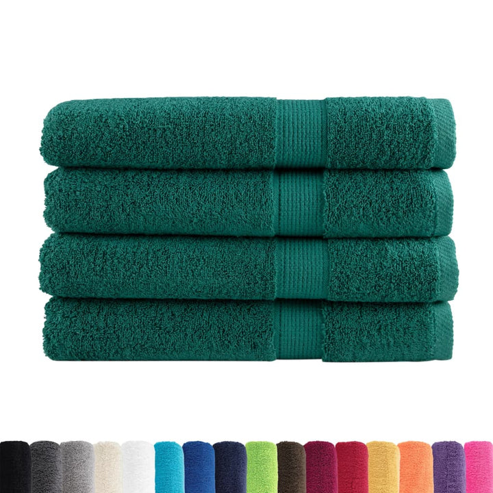 Serviettes De Qualité Supérieure Solund 4 Pcs 600 G/M² Vert