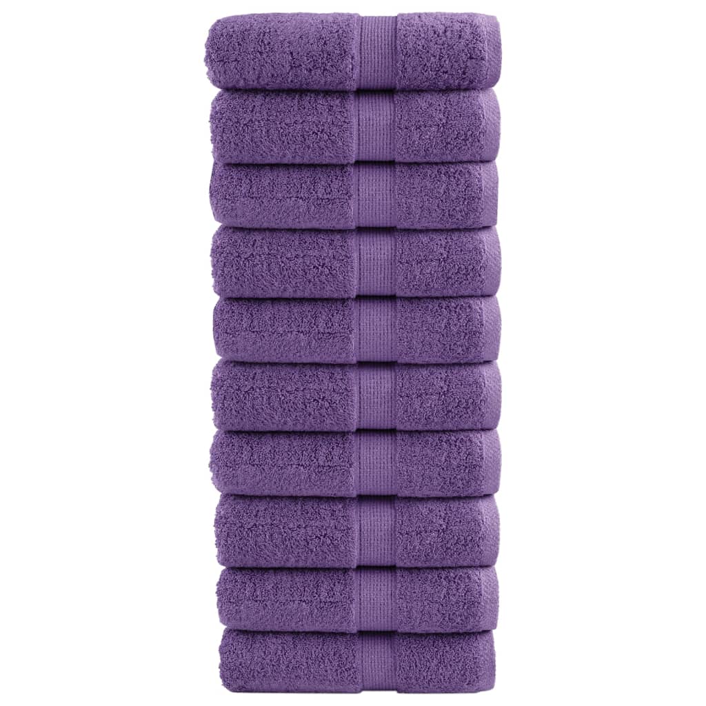Serviettes De Qualité Supérieure Solund 10 Pcs 600 G/M² Violet