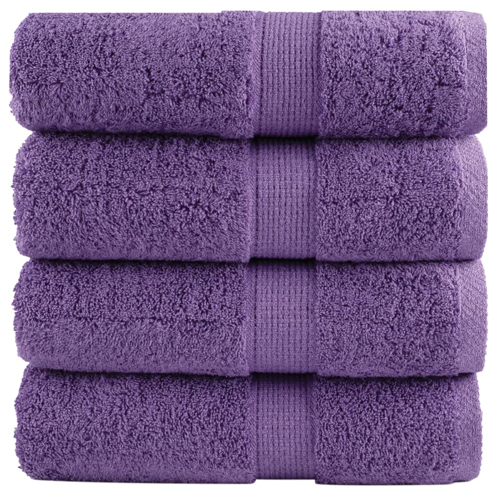Serviettes De Qualité Supérieure Solund 10 Pcs 600 G/M² Violet