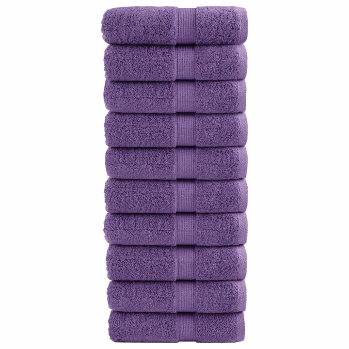 Serviettes De Qualité Supérieure Solund 10 Pcs 600 G/M² Violet