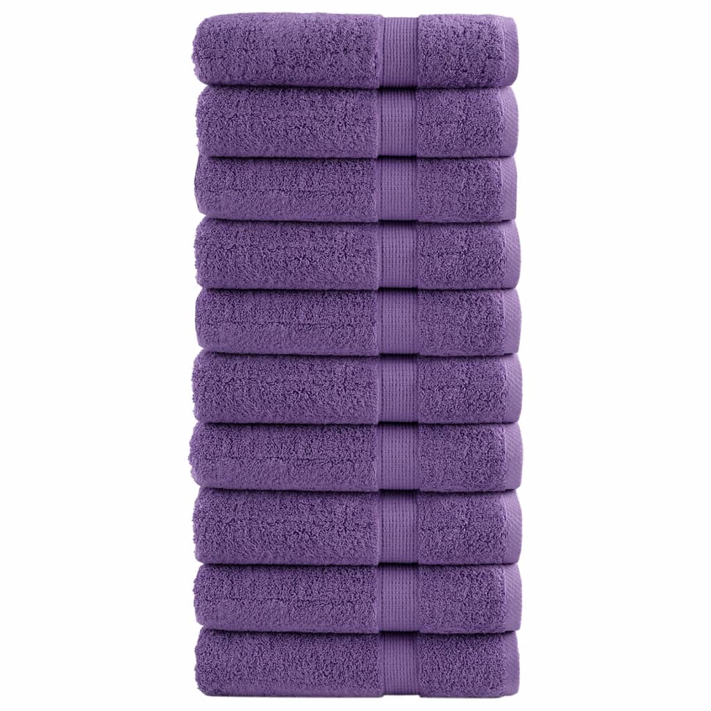 Serviettes De Qualité Supérieure Solund 10 Pcs 600 G/M² Violet