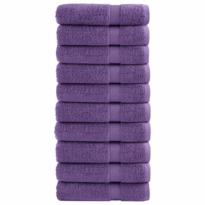 Serviettes De Qualité Supérieure Solund 10 Pcs 600 G/M² Violet