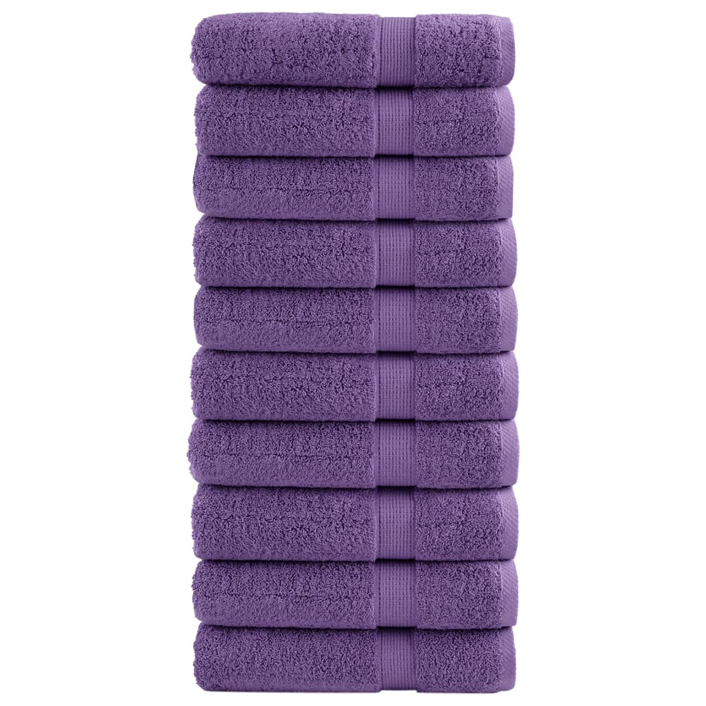 Serviettes De Qualité Supérieure Solund 10 Pcs 600 G/M² Violet