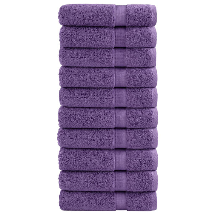 Serviettes De Qualité Supérieure Solund 10 Pcs 600 G/M² Violet