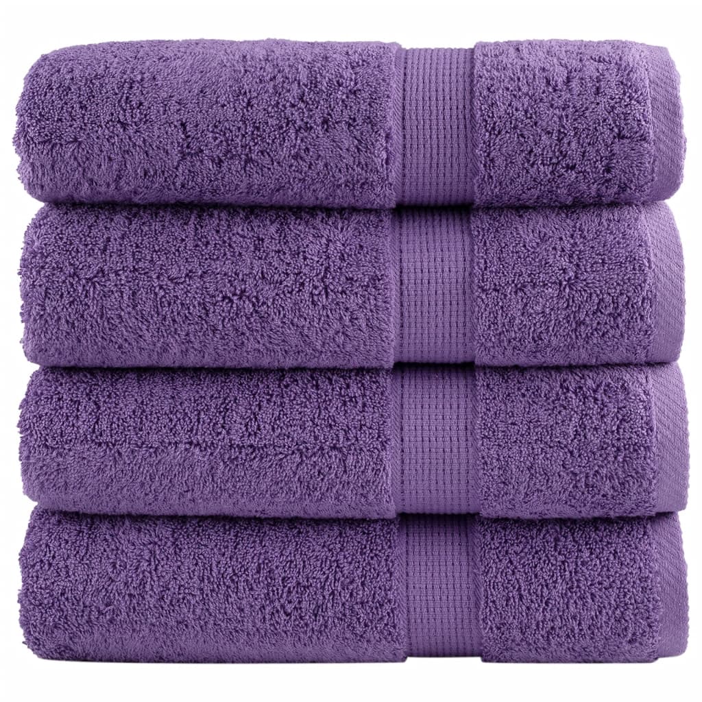 Serviettes De Qualité Supérieure Solund 10 Pcs 600 G/M² Violet