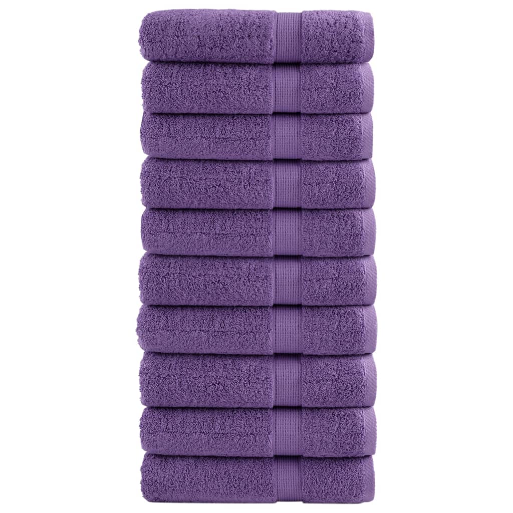 Serviettes De Qualité Supérieure Solund 10 Pcs 600 G/M² Violet