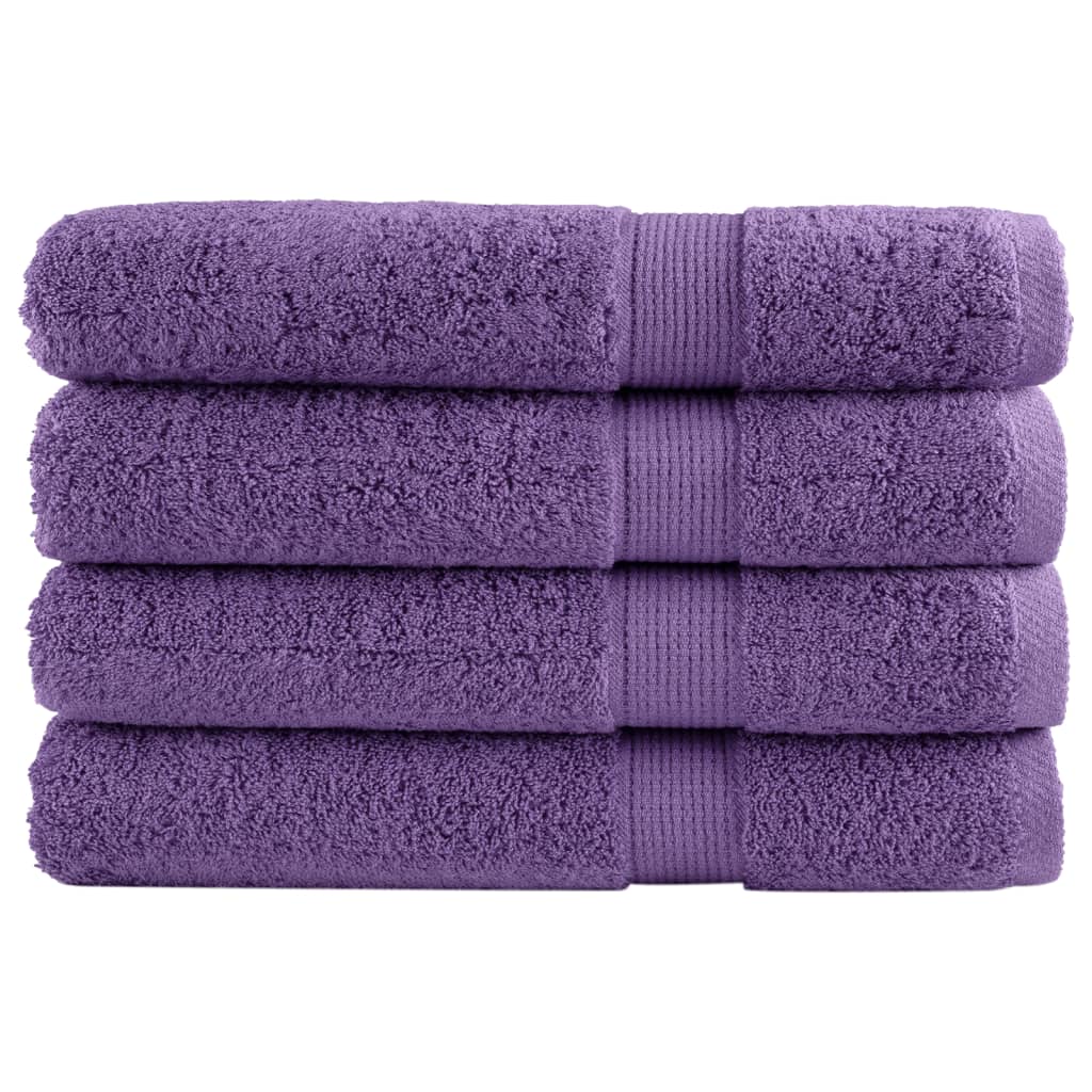 Serviettes De Qualité Supérieure Solund 10 Pcs 600 G/M² Violet