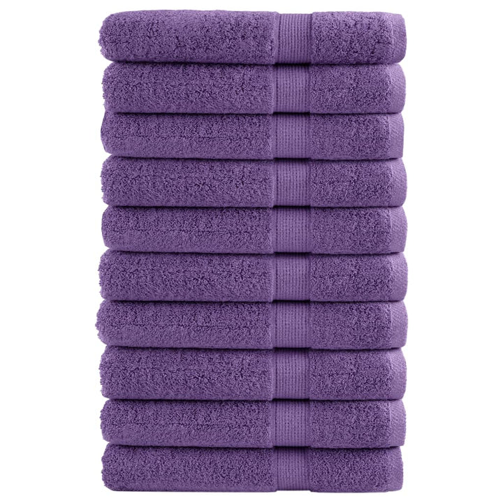 Serviettes De Qualité Supérieure Solund 10 Pcs 600 G/M² Violet