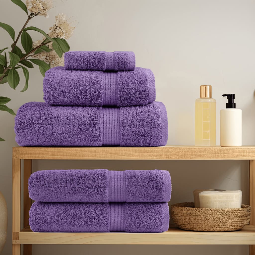 Serviettes De Qualité Supérieure Solund 10 Pcs 600 G/M² Violet