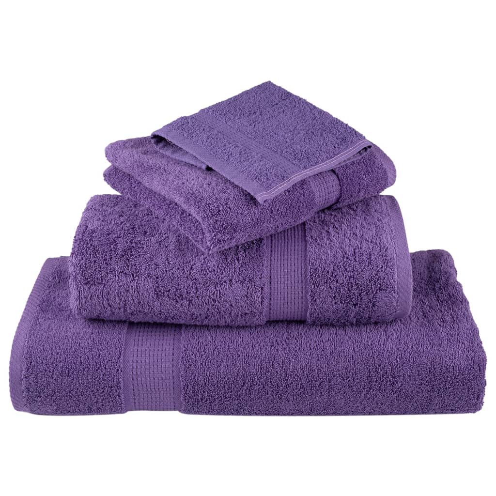 Serviettes De Qualité Supérieure Solund 10 Pcs 600 G/M² Violet