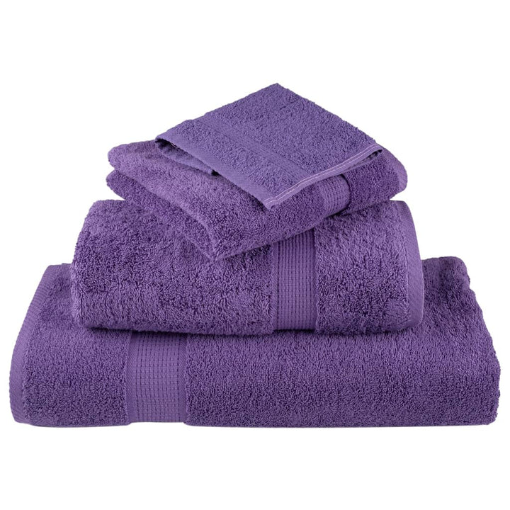 Serviettes De Qualité Supérieure Solund 10 Pcs 600 G/M² Violet