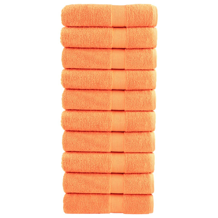 Serviettes De Sauna De Qualité Supérieure Solund 4 Pcs Orange