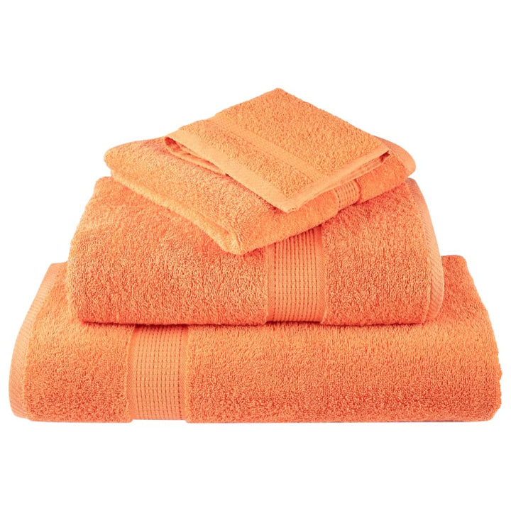 Serviettes De Sauna De Qualité Supérieure Solund 4 Pcs Orange