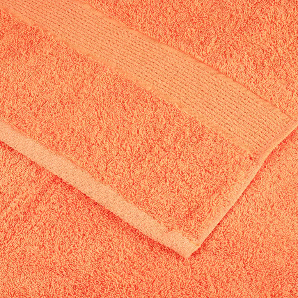 Serviettes De Sauna De Qualité Supérieure Solund 4 Pcs Orange