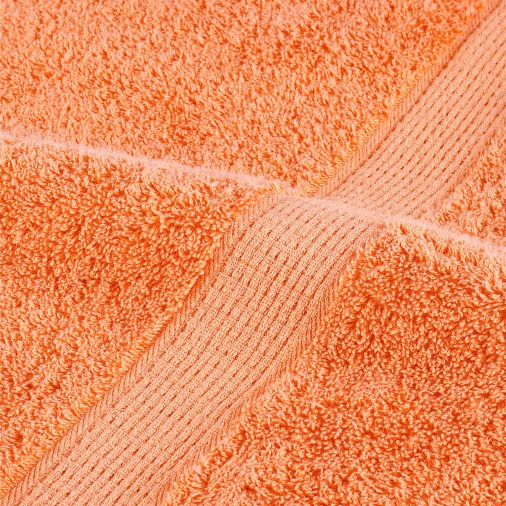Serviettes De Sauna De Qualité Supérieure Solund 4 Pcs Orange