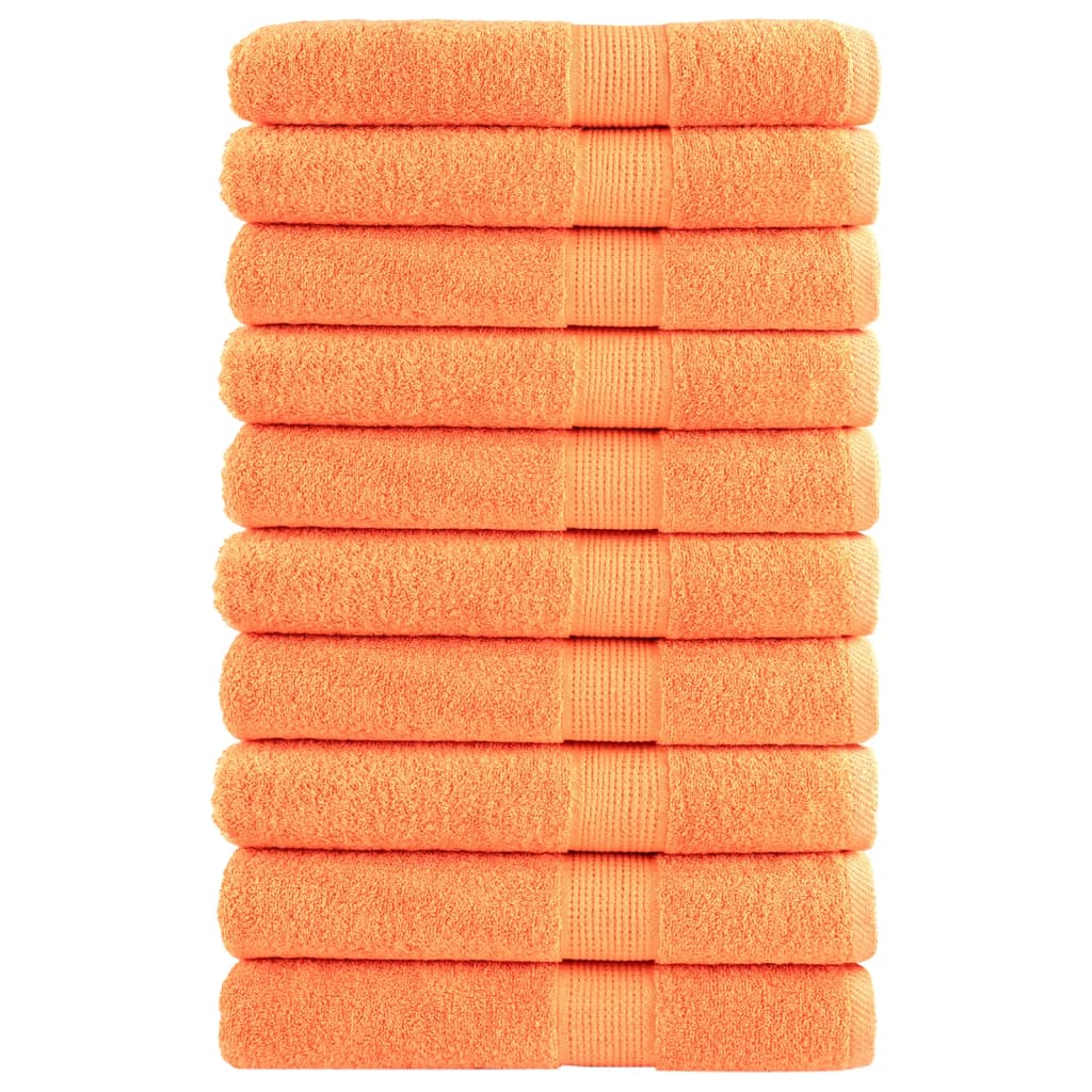 Serviettes De Sauna De Qualité Supérieure Solund 4 Pcs Orange
