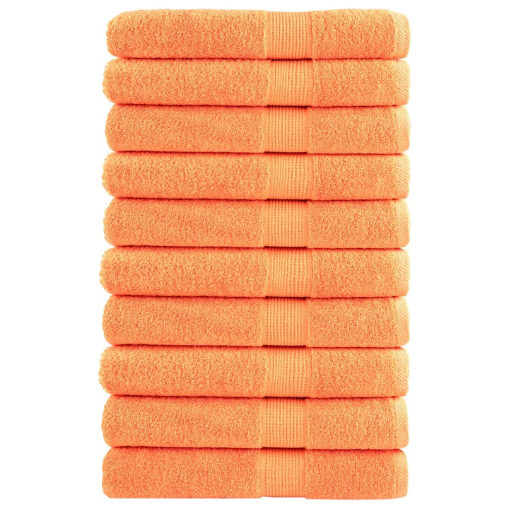 Serviettes De Sauna De Qualité Supérieure Solund 4 Pcs Orange