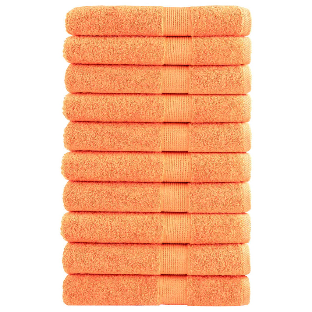 Serviettes De Sauna De Qualité Supérieure Solund 4 Pcs Orange