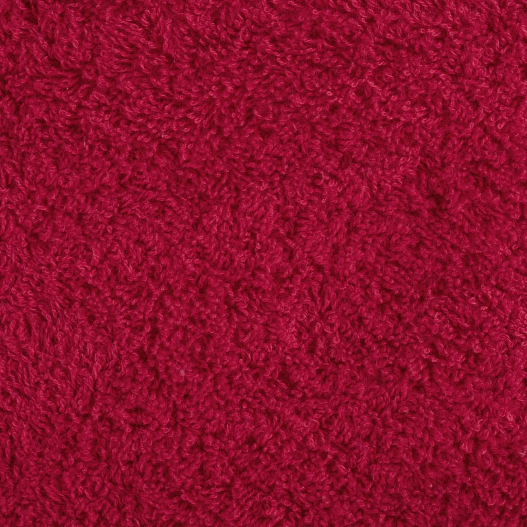 Serviettes De Sauna De Qualité Supérieure Solund 2 Pcs Rouge