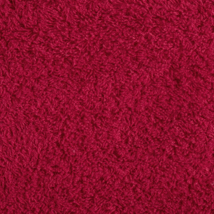 Serviettes De Sauna De Qualité Supérieure Solund 2 Pcs Rouge