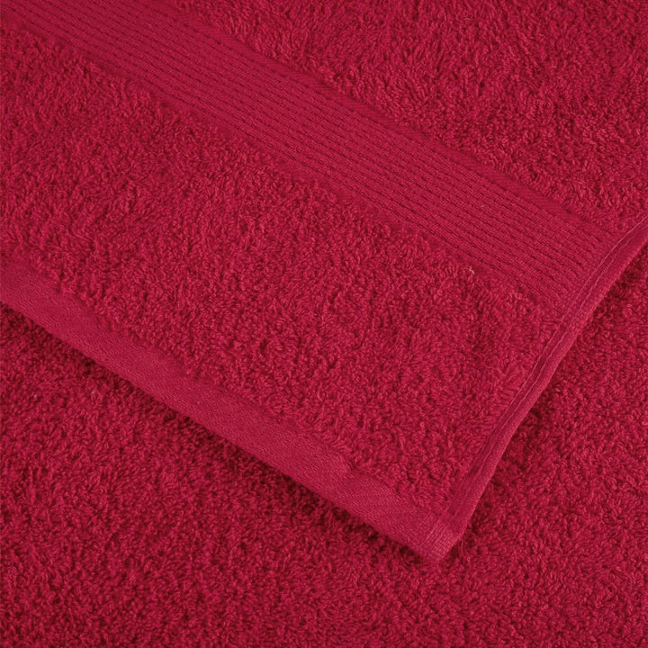 Serviettes De Sauna De Qualité Supérieure Solund 2 Pcs Rouge