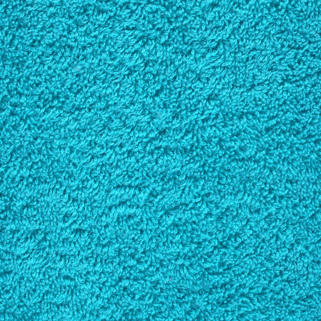 Serviettes De Douche De Qualité Supérieure Solund 10 Pcs Turquoise