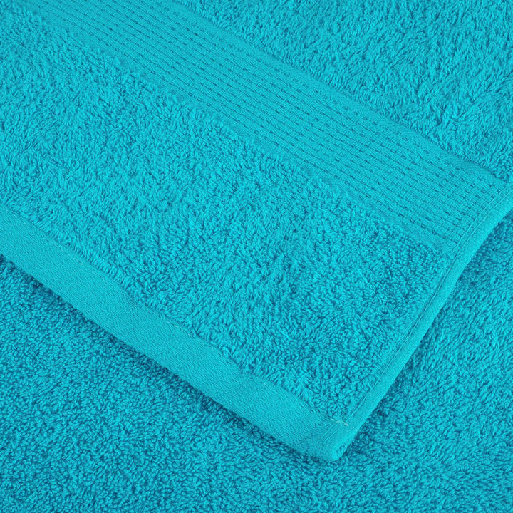 Serviettes De Douche De Qualité Supérieure Solund 10 Pcs Turquoise