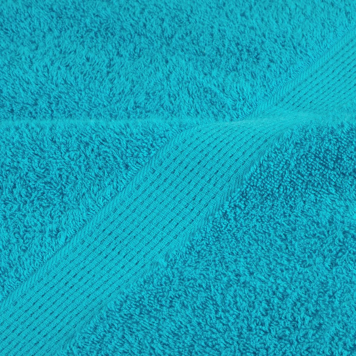 Serviettes De Douche De Qualité Supérieure Solund 10 Pcs Turquoise