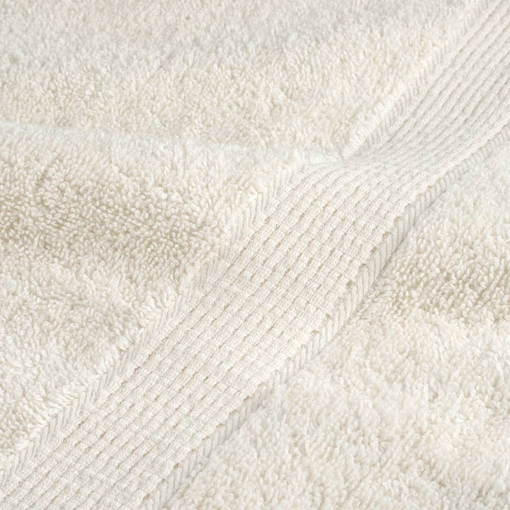 Serviettes De Bain De Qualité Supérieure Solund 10 Pcs 600G/M² Crème