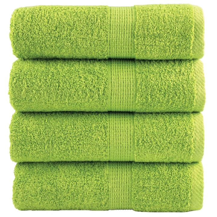 Essuie-Mains De Qualité Supérieure Solund 4 Pcs Vert Pomme Pomme Verte