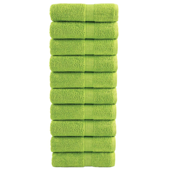 Essuie-Mains De Qualité Supérieure Solund 4 Pcs Vert Pomme Pomme Verte
