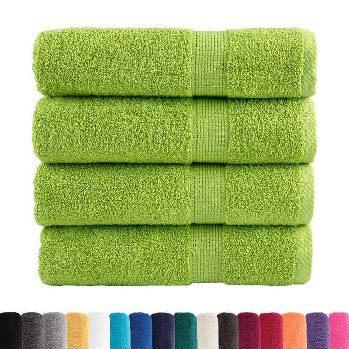 Essuie-Mains De Qualité Supérieure Solund 4 Pcs Vert Pomme Pomme Verte