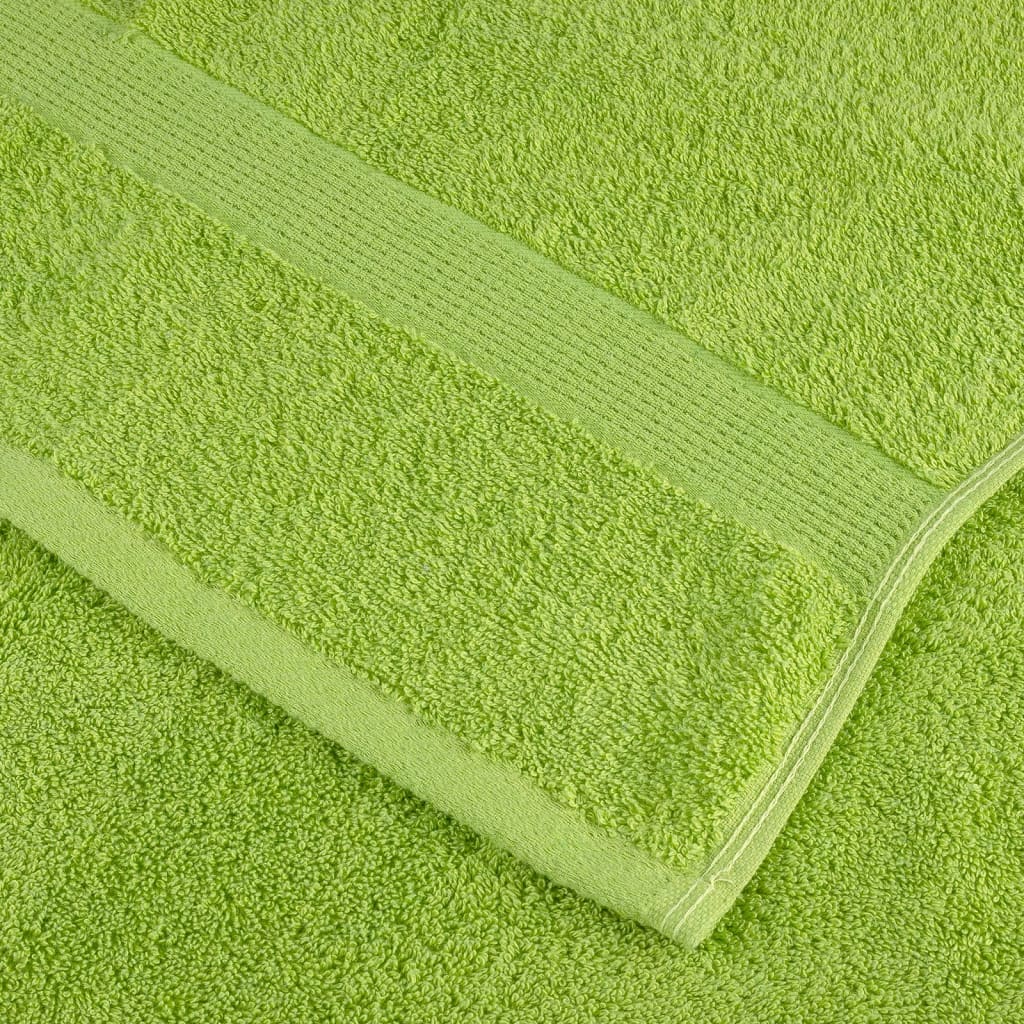 Essuie-Mains De Qualité Supérieure Solund 4 Pcs Vert Pomme Pomme Verte