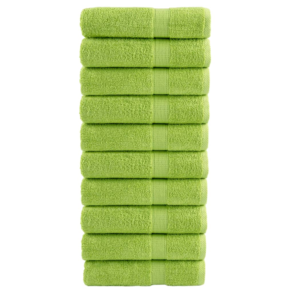 Essuie-Mains De Qualité Supérieure Solund 4 Pcs Vert Pomme Pomme Verte