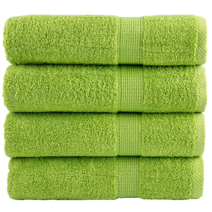 Essuie-Mains De Qualité Supérieure Solund 4 Pcs Vert Pomme Pomme Verte