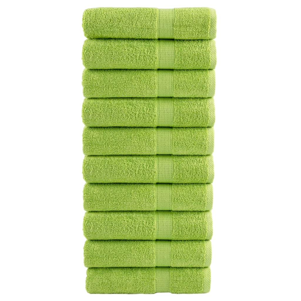 Essuie-Mains De Qualité Supérieure Solund 4 Pcs Vert Pomme Pomme Verte