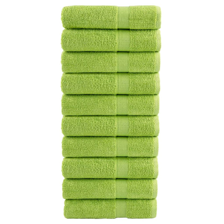Essuie-Mains De Qualité Supérieure Solund 4 Pcs Vert Pomme Pomme Verte