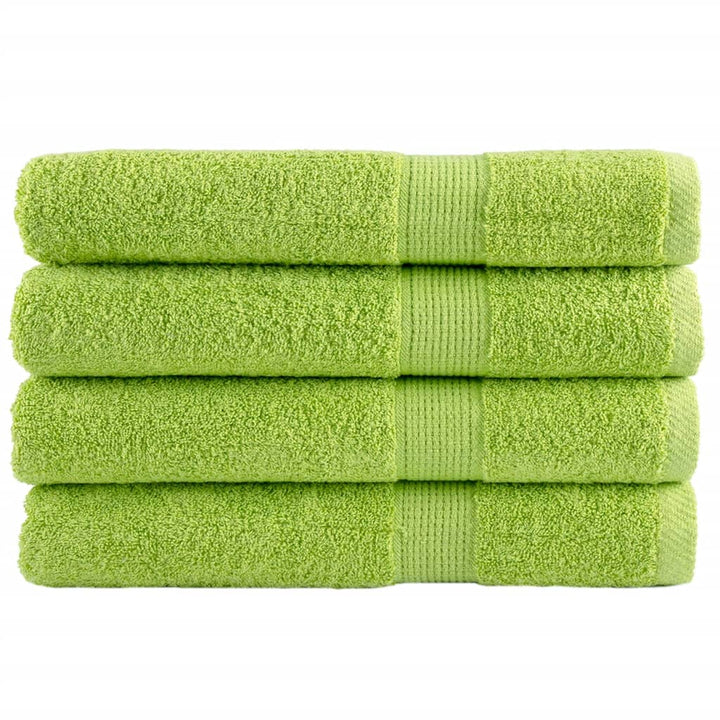 Essuie-Mains De Qualité Supérieure Solund 4 Pcs Vert Pomme Pomme Verte