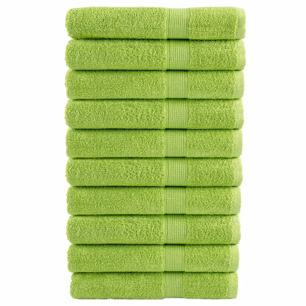 Essuie-Mains De Qualité Supérieure Solund 4 Pcs Vert Pomme Pomme Verte