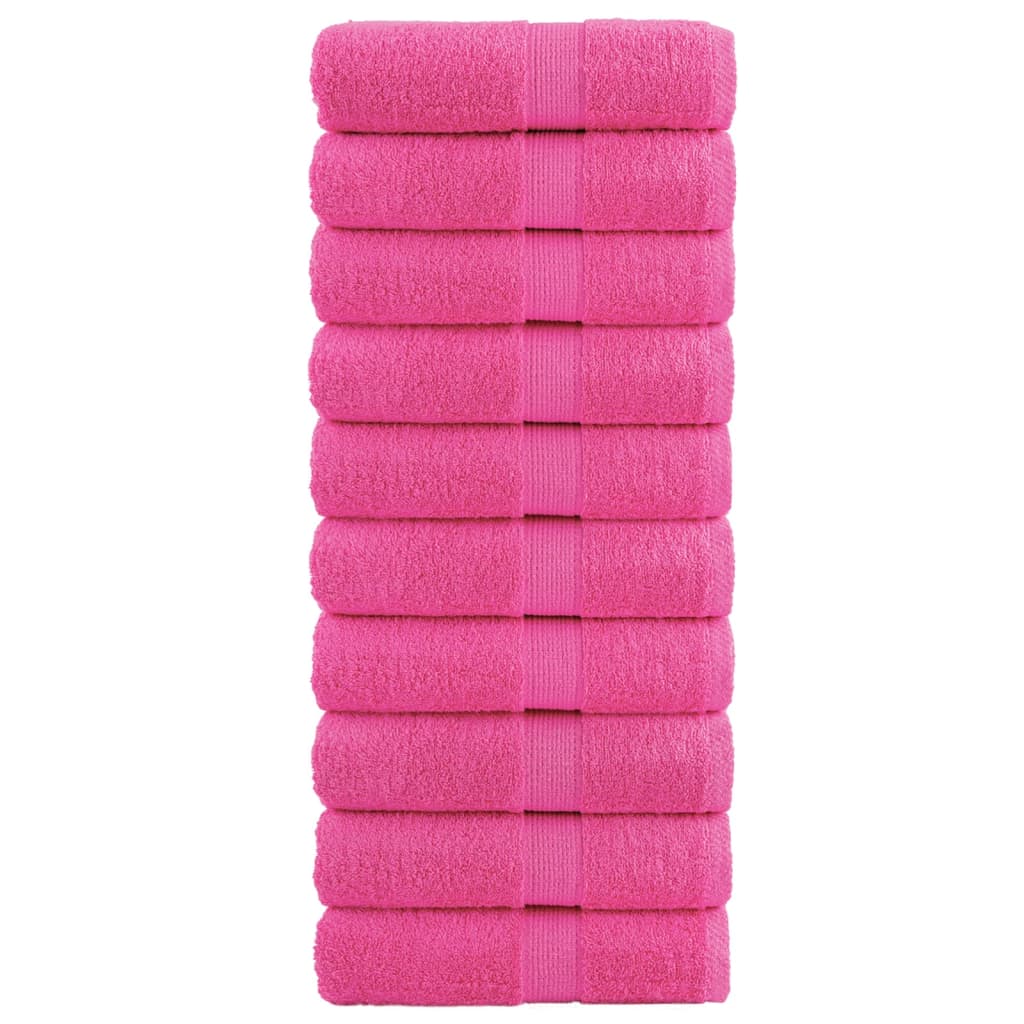 Serviettes De Bain De Qualité Supérieure Solund 2 Pcs 600G/M² Rose