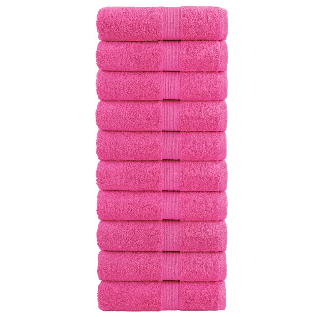 Serviettes De Bain De Qualité Supérieure Solund 2 Pcs 600G/M² Rose